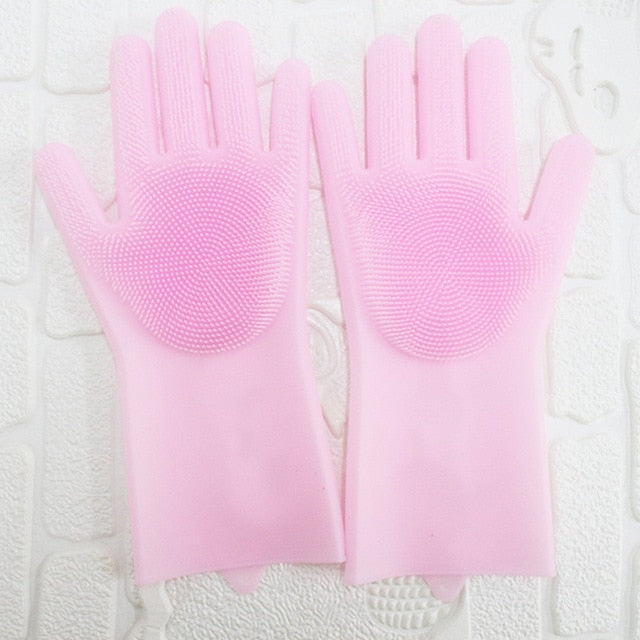 Guantes lavalozas